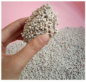 Hard Clumping Dust Less White Bentonite Cat Litter Sand